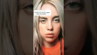 I checked if Billie Eilish fits in the “perfect face“ and i choked on my Kombucha👀|JULIA G #shorts