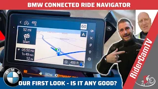 BMW Connected Ride Navigator |Our First Look | Is it any good?