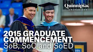 2015 Quinnipiac University Graduate Commencement - Business, Communications & Education