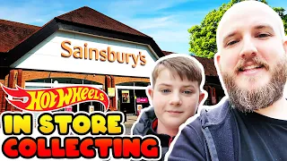 Father & Son First Hot Wheels Hunt!🔥Out in Bolton Town