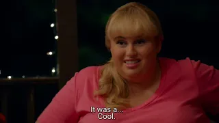 Bumper confessed to Fat Amy - Pitch perfect 2