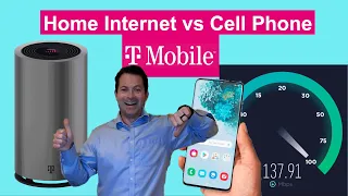 ✅ 5G Phone vs Gateway Speed Test!  T-Mobile 5G Home Internet Comparison and Review