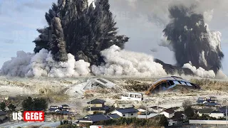 Today Hunga Tonga Volcano Eruption Update: Large Tsunami Occurs The undersea explosion very powerful