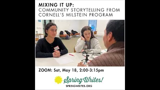 2024 Spring Writes Literary Festival: Community Storytelling