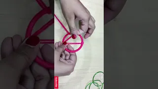 DIY Dream catcher Making with Wool _ Wall hanging design with bangles