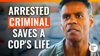 Arrested Criminal Saves A Cop's Life | @DramatizeMe.Special