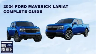 2024 Ford Maverick LARIAT - All Standard and Optional Equipment