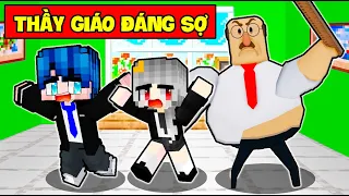 PHONG CẬN THỬ THÁCH 24H THẦY GIÁO TRƯỜNG HỌC KINH DỊ ĐÁNG SỢ TRONG MINECRAFT