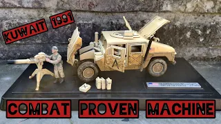 Is this a combat proven Machine⁉️Diecast Hummer Forces of Valor. Weathered and with accessories.