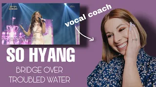 Danielle Marie sings reacts to So Hyang-Bridge over troubled water