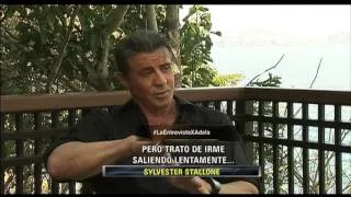 LA ENTREVISTA POR ADELA 6 DE FEBRERO 2014 SYLVESTER STALLONE