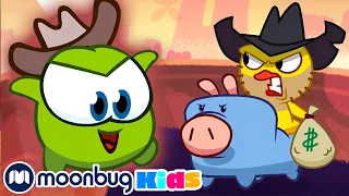 Om Nom Stories | The Wild West! | Cut The Rope | Funny Cartoons for Kids & Babies