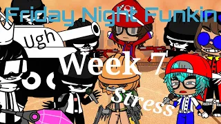 The Ethans React to: Friday Night Funkin Week 7 Songs (Language Warning)(Gacha Club)