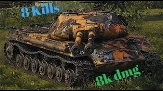 World of Tanks Object 703   8 Kills 8,3K Damage