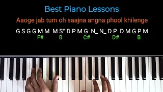 Piano Lesson | Aaoge Jab Tum | Jab We Met | Kareena Kapoor, Shahid Kapoor | Elite Music Akola