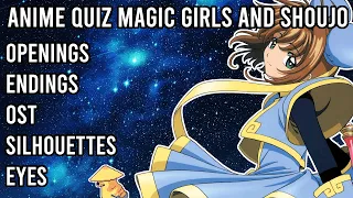 Anime Quiz Magic Girls & Shoujo - Openings, Endings, OSTs, Silhouettes and Eyes