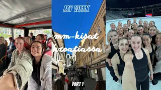 MYWEEK: kroatiassa,  mm-kisat & turistijuttuja  🇭🇷 part 1