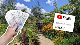 How I'm making money from my UK exotic garden (including YouTube revenue)