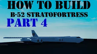 How To Build B-52 stratofortress on (Plane Crazy) Roblox Part 4