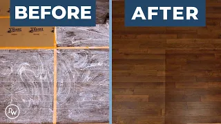 How To Get Drywall Dust Out of A Wood Floor (Deep Cleaning Wood Grain)