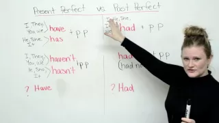 Present Perfect or Past Perfect?