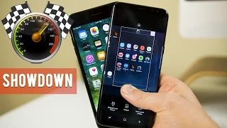 Galaxy S8 Plus vs iPhone 7 Plus: Ultimate Speed Test!