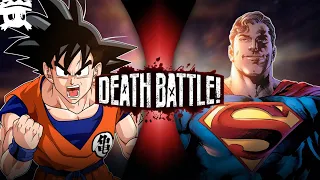 Goku vs Superman 1 (2013) El Clásico Original | DEATH BATTLE! sub español