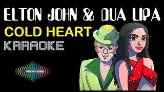 Elton John & Dua Lipa - Cold Heart (PNAU Karaoke Remix)