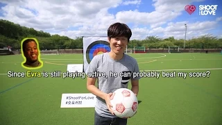 Shoot for Love Challenge : Ji-sung Park, Manchester United