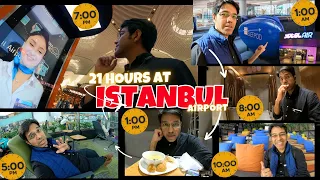 HOW I SURVIVED SUPER LoooooNG LAYOVER AT ISTANBUL AIRPORT, Turkey - Ultimate Guide