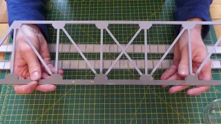 Greenhill Junction - Scratch Build Girder Bridge - Video 15