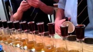 56 Jagerbombs in a line by the legends Yatton RFC