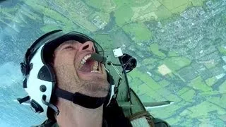 Alex James learns to fly a Spitfire
