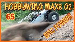 Can the Hobbywing Max8 G2 2250kv Crawl?