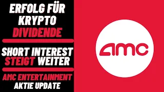 AMC Aktie Update - Erfolg für Krypto Dividende! Short Interest steigt immer weiter! Musk twittert