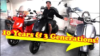 10 Years & Three Generations of the Vespa GTS 300