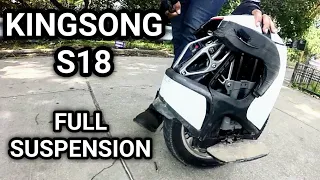 Kingsong S18 Demo Day - The Best EXPERIENCE on a SUSPENSION EUC, EVER....😎✌🏾