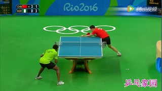 Rio 2016 Men‘s Singles 1/4 Ma Long VS Quadri Aruna (Full Match Short Form)