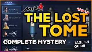 Mir4 Mystery The Lost Tome Tagalog Tutorial  #ForThoseWhoDare