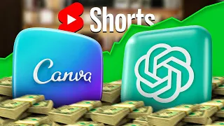 CRAZY! 1,000 YouTube Shorts In 17 MINUTES Using AI (Canva + ChatGPT)