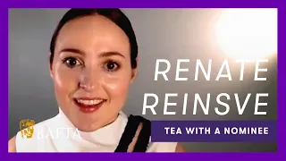 Find out the compliment from a EE BAFTA Nominee that made Renate Reinsve cry | Tea with BAFTA