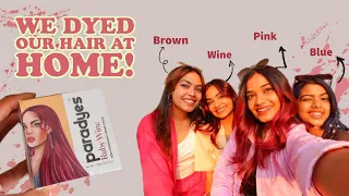 Colouring Our Hair At Home for the first time ✨Paradyes hair colour ✨