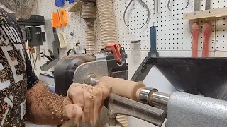 Turning Ornaments from Patagonia Rosewood