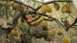 Find Rich durian at up the hill - He ate sick durian, apparently delicious