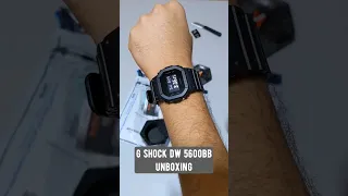 G Shock DW 5600BB Unboxing ASMR #gshock #casio #watches #asmrsounds #amazon #prime #sale