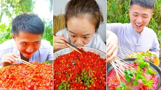 ASMR Mukbang | Funny Videos | Extreme Spicy Food Challenges 🌶🌶🌶 Tik Tok China #37