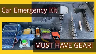 Auto Emergency Kit Organization! Must Haves for Every Day Carry & Emergencies!