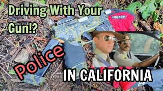 Driving with your gun in Los Angeles California Transporting your firearm? legally 2023