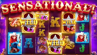 SENSATIONAL WINS ON WILD WEST GOLD MEGAWAYS!! (INSANE)