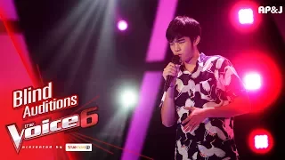 ต้น - แพ้คำว่ารัก - Blind Auditions - The Voice Thailand 6 - 10 Dec 2017